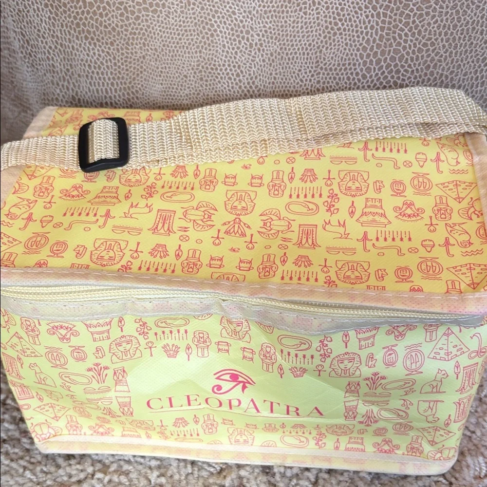 Cleopatra Themed Insulated Lunch Bag and Cleopatra plush set